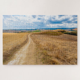 Quebra-cabeça Paisagem da Toscana ao longo da Via Francigena, it