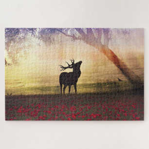 Quebra-cabeça Paisagem de Deer