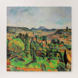 Quebra-cabeça Paisagem de Ile de France, arte fina,