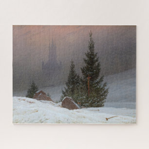 Quebra-cabeça Paisagem de inverno por Caspar David Friedrich