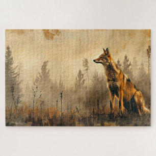 Quebra-cabeça Paisagem de outono do Coyote Vintage 20x30