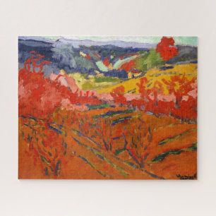 Quebra-cabeça Paisagem de outono Maurice de Vlaminck