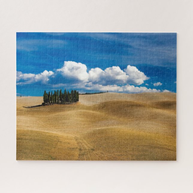 Quebra-cabeça Paisagem de Plenas da Toscana (Itália) (Horizontal)