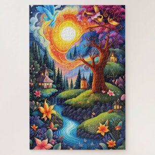 Quebra-cabeça Paisagem de Storybook 3