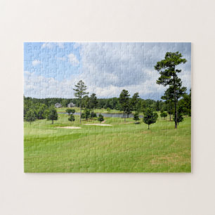 Quebra-cabeça Paisagem do Curso de Golfe