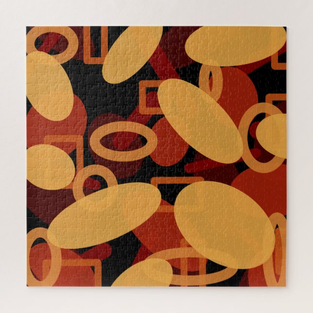 Quebra-cabeça Paisagem do Deserto do Sudoeste Cores Abstrato Art (Vertical)