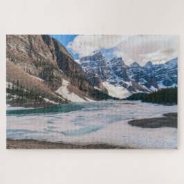 Quebra-cabeça Paisagem do Lago Moraine, Alberta, Canadá