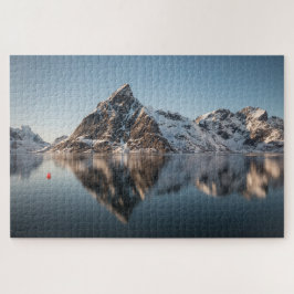 Quebra-cabeça Paisagem do Lofoten da Noruega