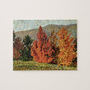 Quebra-cabeça Paisagem do outono, c.1903 (óleo em canvas)
