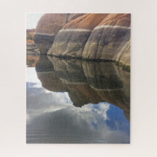 Quebra-cabeça Paisagem Fotográfica de Reflexão de Água do Lag