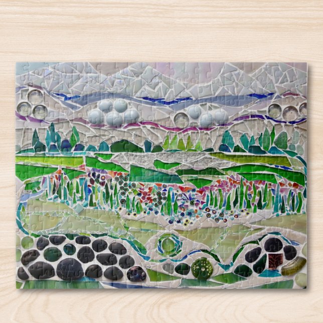Quebra-cabeça Paisagem Mosaico (Criador carregado)