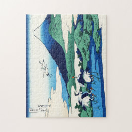 Quebra-cabeça Paisagem oriental legal da opinião de Hokusai Fuji