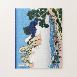 Quebra-cabeça Paisagem oriental legal da opinião de Hokusai Fuji
