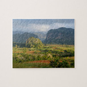 Quebra-cabeça Paisagem panorâmica do vale, Cuba