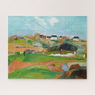 Quebra-cabeça Paisagem Paul Gauguin Antiga Pintura