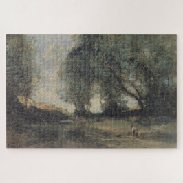 Quebra-cabeça Paisagem (por Camille Corot)