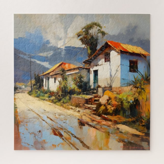Quebra-cabeça Paisagem Rural do Sul (Vertical)