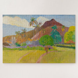 Quebra-cabeça Paisagem taitiana (por Paul Gaugin)