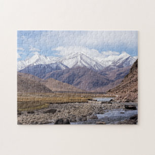 Quebra-cabeça Paisagem típica das montanhas - Tibete