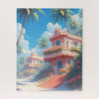 Quebra-cabeça Paisagem tropical
