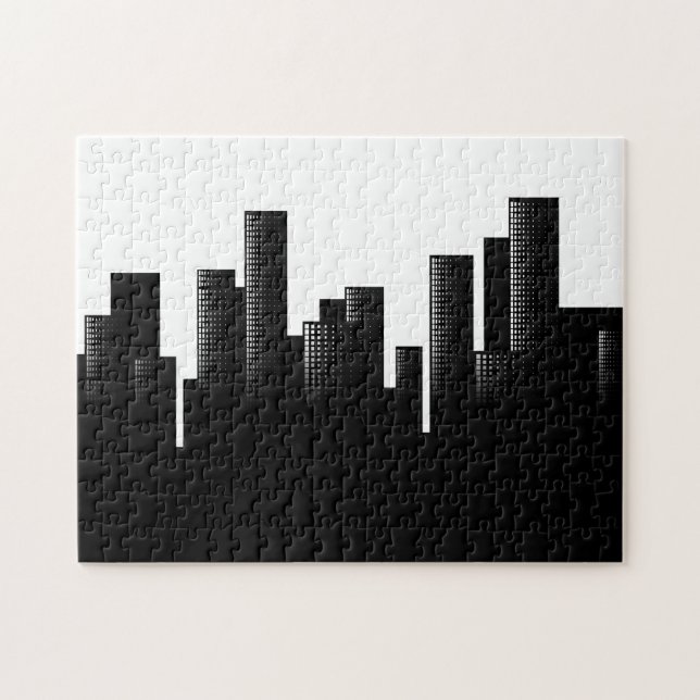 Quebra-cabeça paisagem urbana (Horizontal)