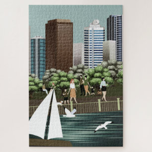 Quebra-cabeça Paisagem urbana