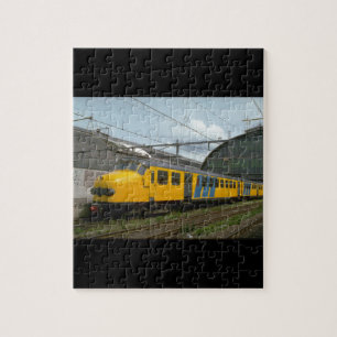 Quebra-cabeça Países Baixos, electric_Trains do relé MU do mun