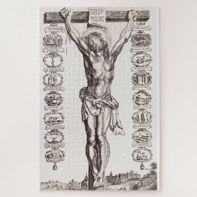 Quebra-cabeça Paixão de Jesus crucificação de Cristo (Vertical)