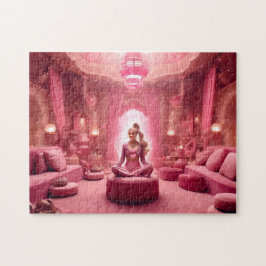 Quebra-cabeça Palácio Corado do Gênio Rosa Meditação