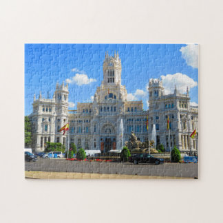 Quebra-cabeça Palácio Cybele, Madrid, Espanha