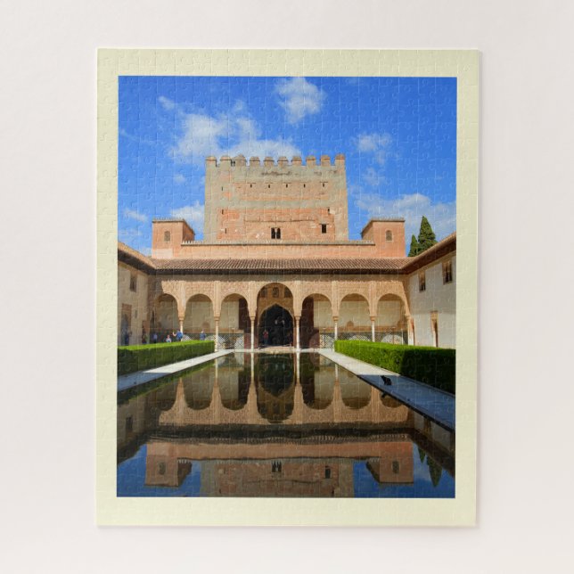 Quebra-cabeça Palácio de Alhambra (Vertical)