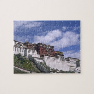 Quebra-cabeça Palácio de Potala na montanha a casa do Dalai