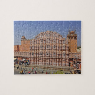 Quebra-cabeça Palácio dos Ventos (Hawa Mahal), Jaipur, Índia,