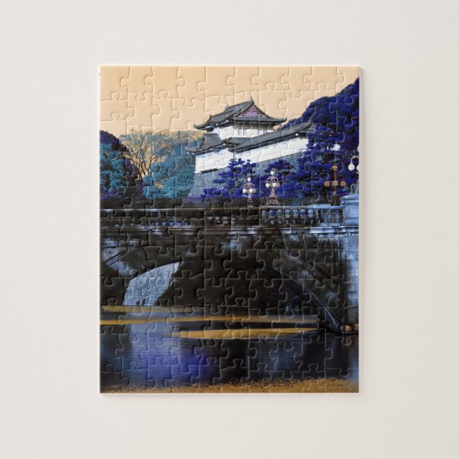 Quebra-cabeça Palácio imperial em Tokyo, Japão (Vertical)