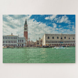 Quebra-cabeça Palácio Piazza san Marco do Grande Canal de Veneza