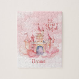 Quebra-cabeça Palácio Seja-você-Tiful na Nuvem Rosa personalizáv