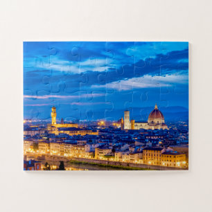 Quebra-cabeça Palazzo della Signoria e Duomo di Firenze