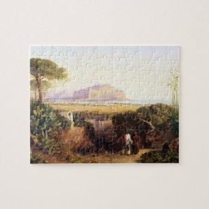 Quebra-cabeça Palermo, Sicília, 1847 (óleo em canvas)