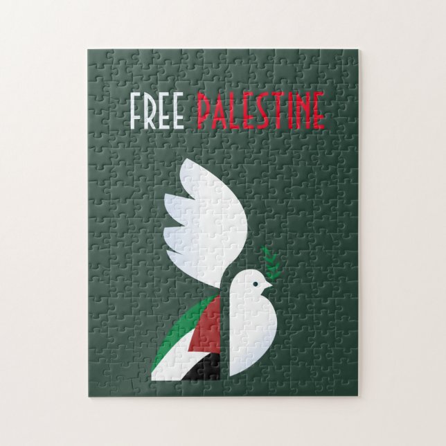 Quebra-cabeça Palestina livre (Vertical)