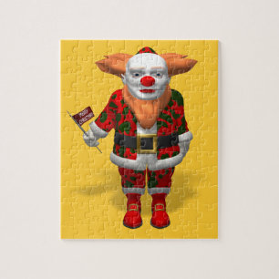 Quebra-cabeça Palhaço Santa Claus