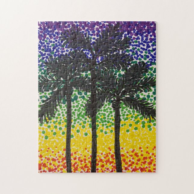 Quebra-cabeça - Palmeiras do Deserto (Vertical)