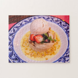 Quebra-cabeça Pan de Elote Mexicano Corn Dessert Jigsee Quebra-c