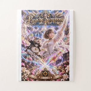 Quebra-cabeça Panacher Symphonia MIKA e Chibi-Sensei Puzzle