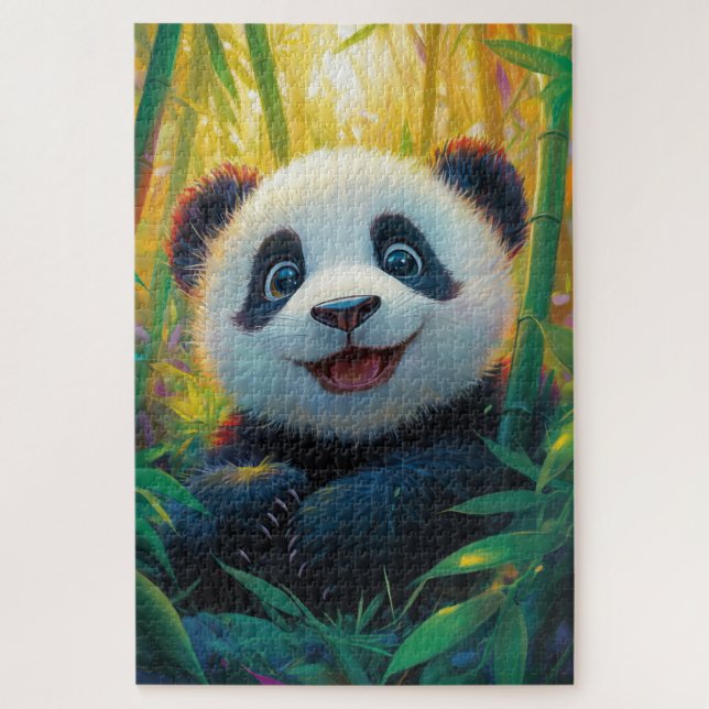 Quebra-cabeça Panda (Vertical)