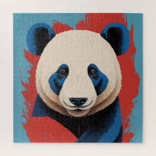 Quebra-cabeça Panda trabalho de arte