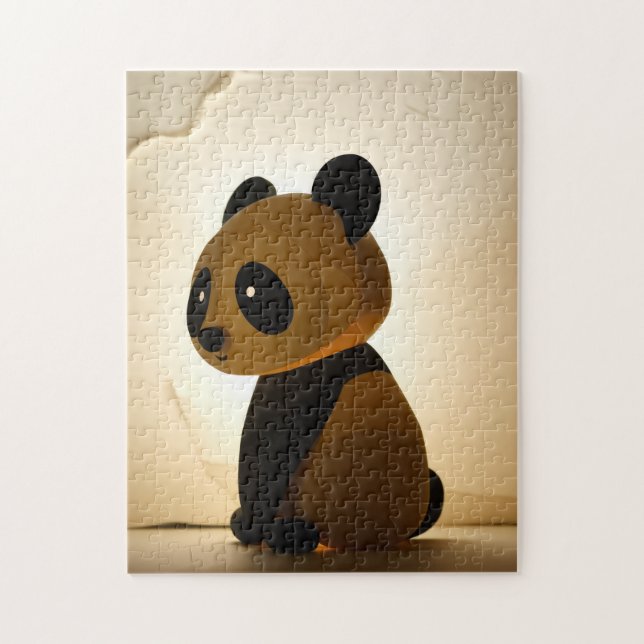 Quebra-cabeça Panda Triste (Vertical)