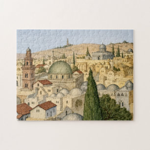 Quebra-cabeça Panorama Antigo de Jerusalém
