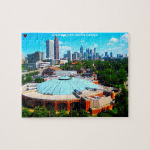 Quebra-cabeça Panorama de Atlanta Geórgia