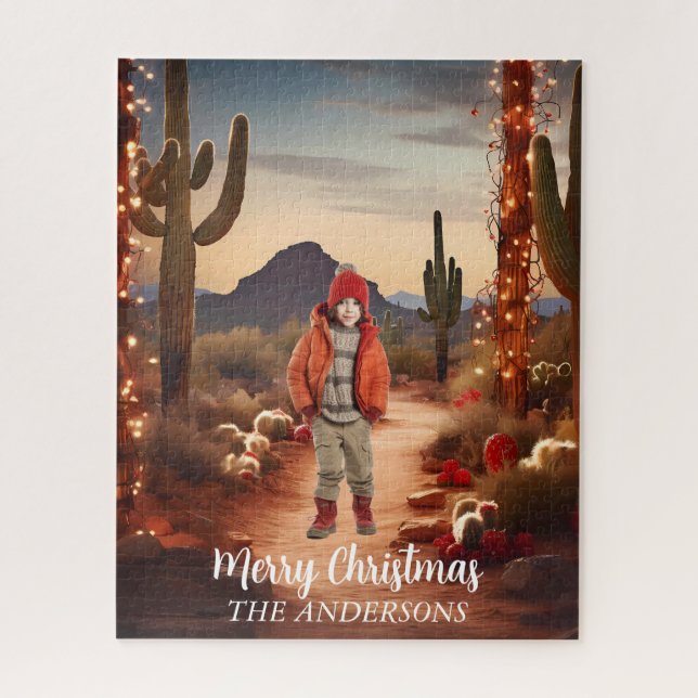 Quebra-cabeça Panorâmica de fotos de Natal no sudoeste do Natal (Vertical)