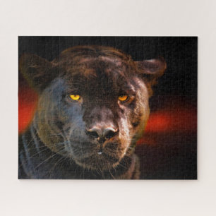 Quebra-cabeça Pantera Negra Grandes Felinos.